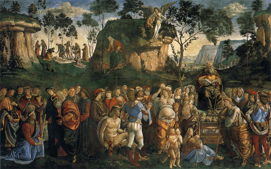 Luca Signorelli Testament and death Moses